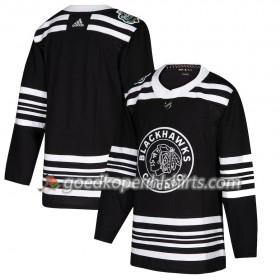 Chicago Blackhawks Blank 2019 Winter Classic Adidas Zwart Authentic Shirt - Mannen